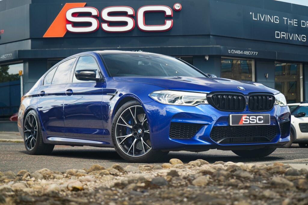 BMW M5 Competition Blue
