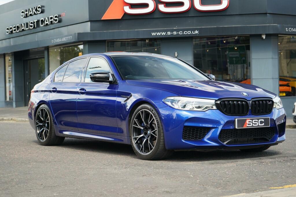 BMW M5 Competition Blue #4