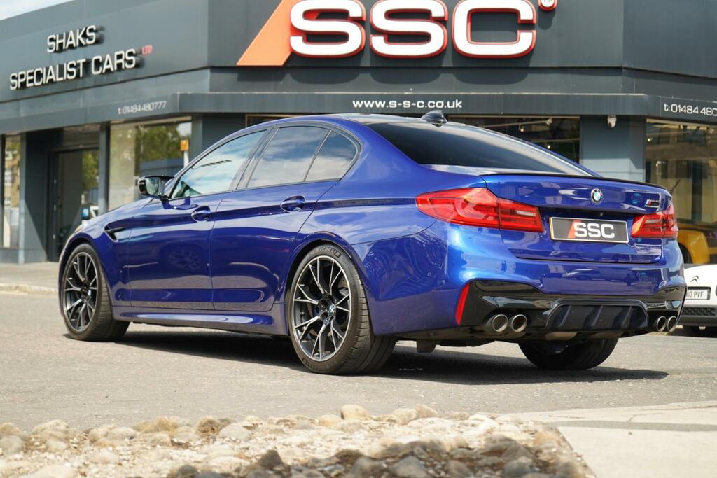 BMW M5 Competition Blue #2