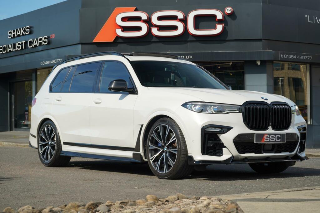 BMW X7 3.0 M50d Xdrive Euro 6 Ss White #4