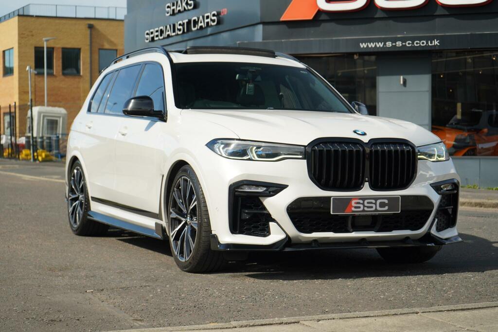 BMW X7 3.0 M50d Xdrive Euro 6 Ss White #5