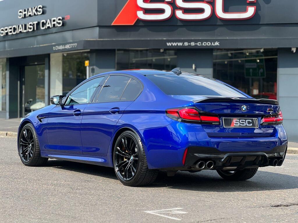 BMW M5 Competition Blue #2