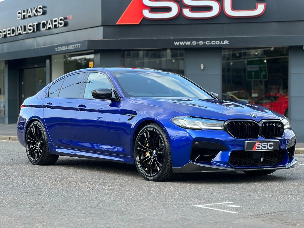 BMW M5 Competition Blue #3