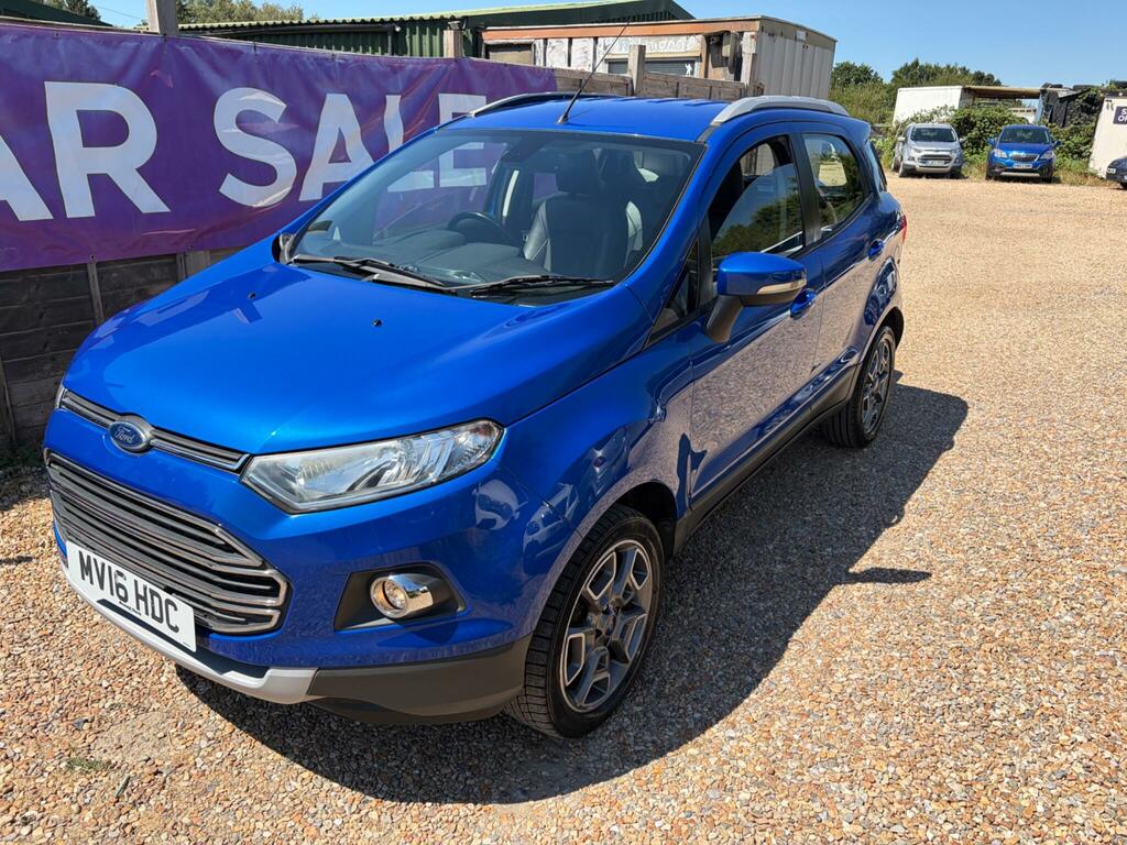 Ford Ecosport Titanium Blue