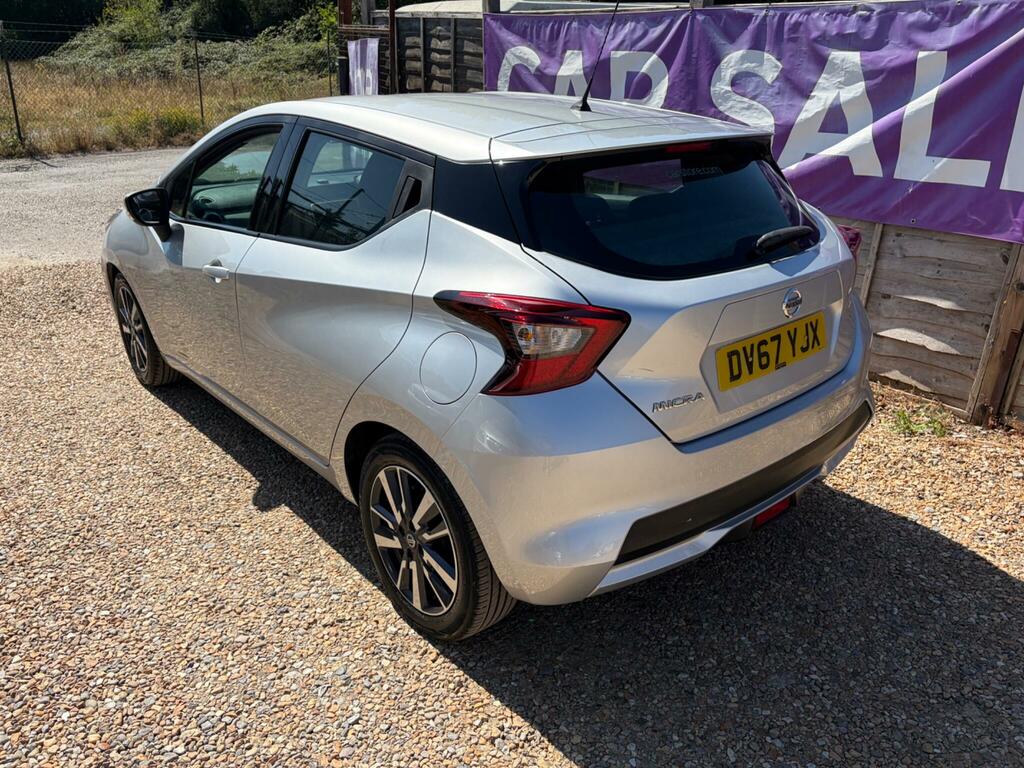 Nissan Micra Acenta Silver #3