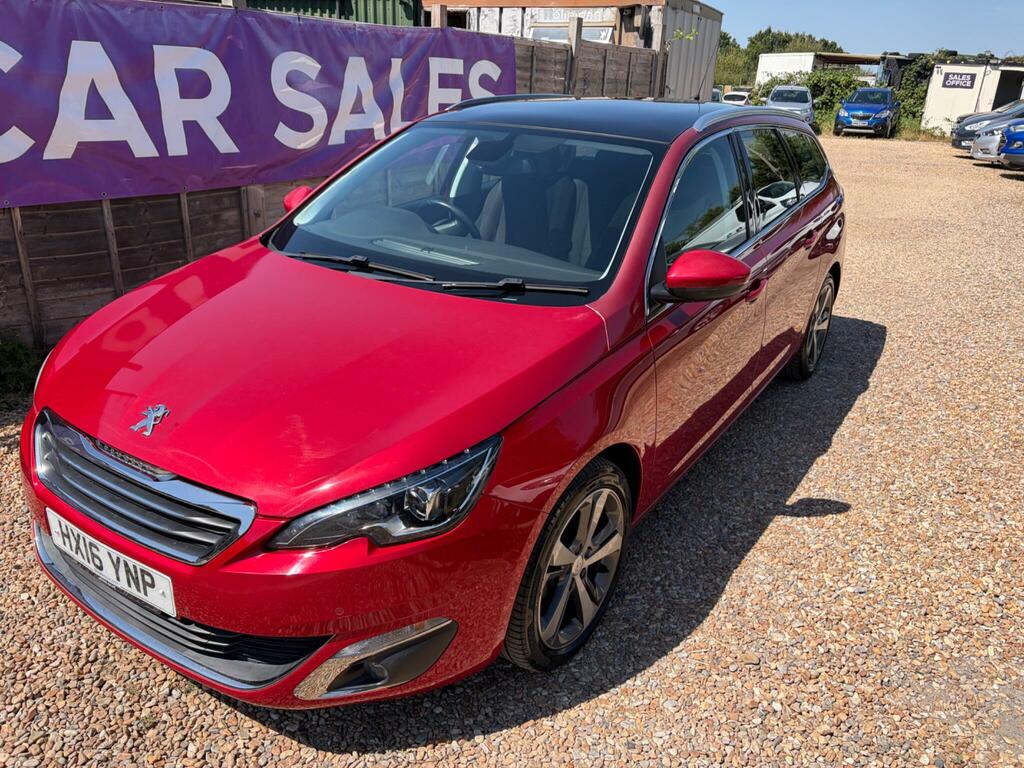 Peugeot 308 SW Allure Red