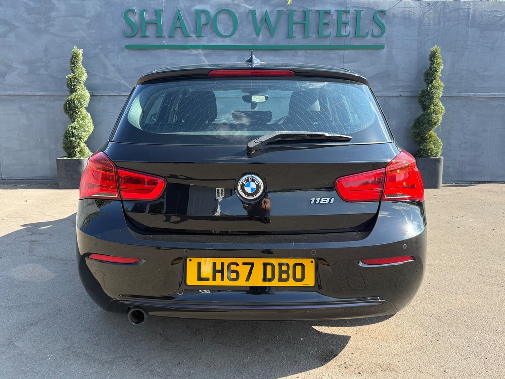 BMW 1 Series 1.5 116D Sport Hatchback Euro 6 Black #9