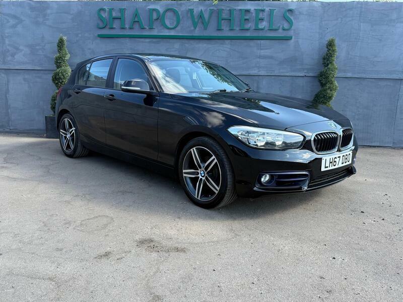 BMW 1 Series 1.5 118I Sport Hatchback Euro 6 S LH67DBO Black