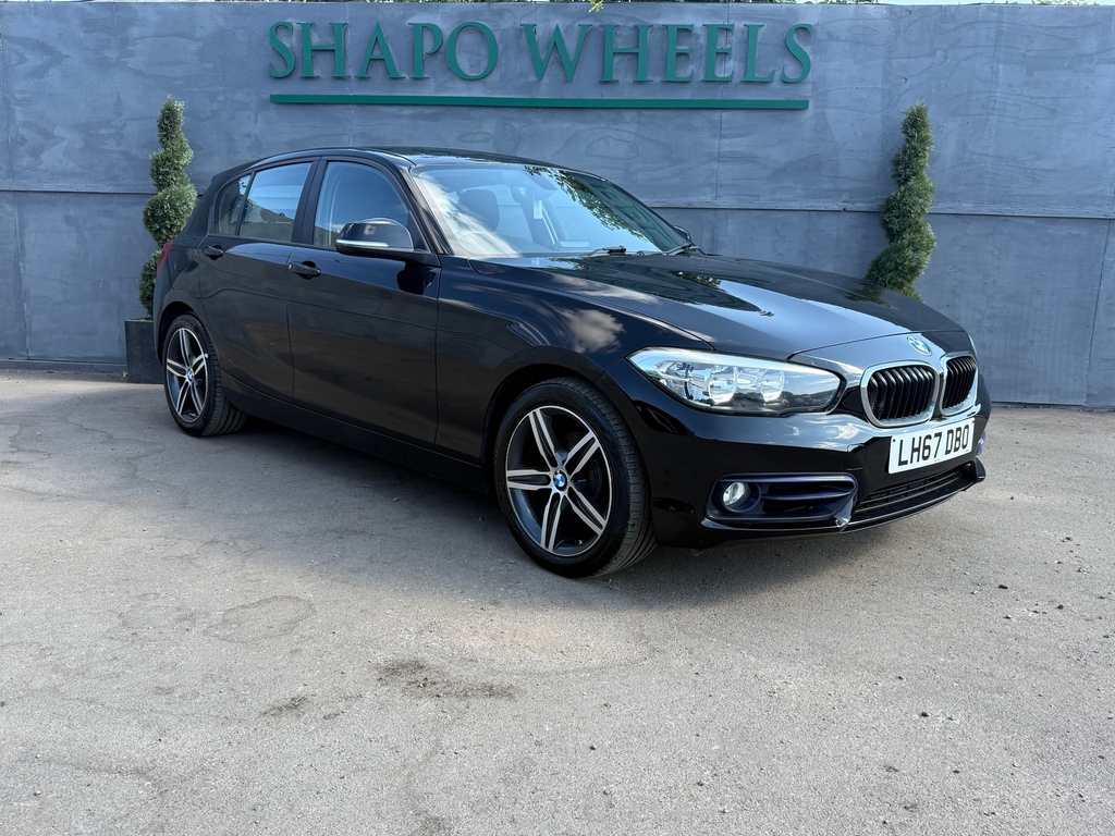 BMW 1 Series 1.5 118I Sport Hatchback Euro 6 S Black
