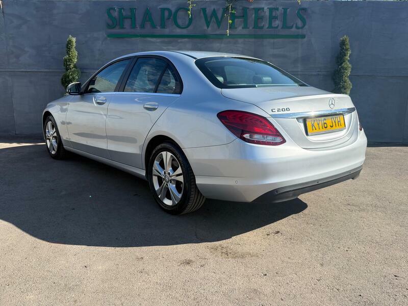 Mercedes-Benz C Class 2.0 C200 Se Saloon 7G-tronic Euro 6 S KY16JYH Silver #2