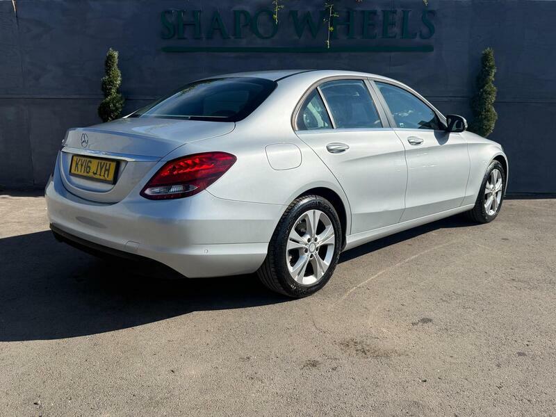 Mercedes-Benz C Class 2.0 C200 Se Saloon 7G-tronic Euro 6 S KY16JYH Silver #5
