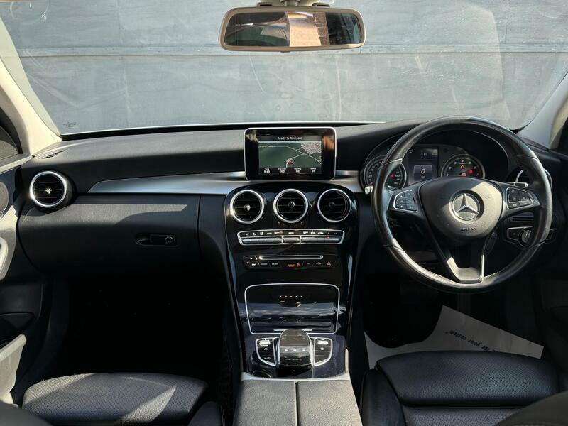 Mercedes-Benz C Class 2.0 C200 Se Saloon 7G-tronic Euro 6 S KY16JYH Silver #3