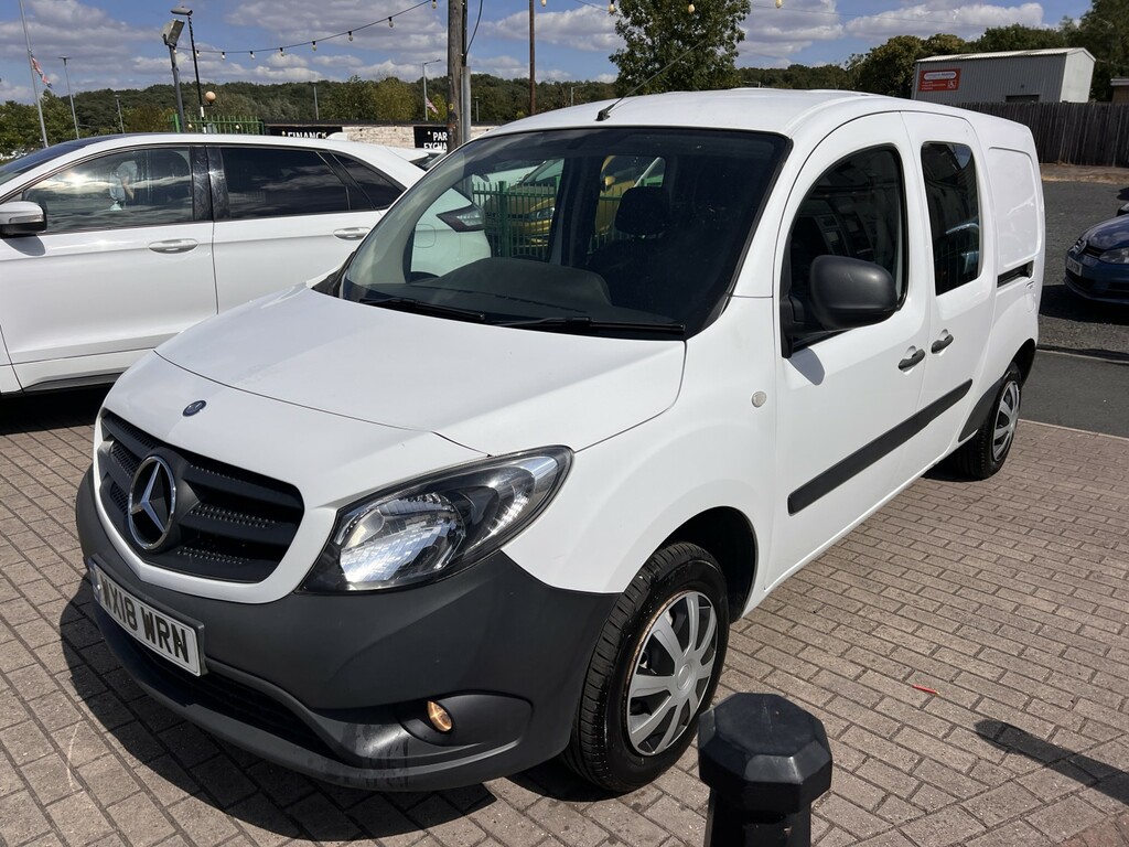 Mercedes-Benz CITAN 1.5 109 Cdi Blueefficiency White #2