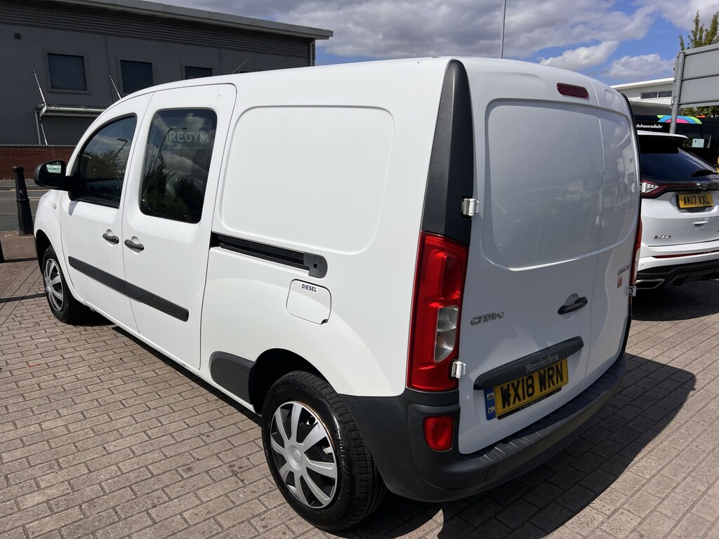 Mercedes-Benz CITAN 1.5 109 Cdi Blueefficiency White #3
