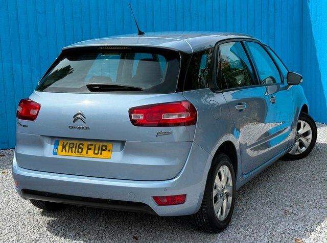 Citroen C4 Picasso 2016 1.6 Bluehdi Vtr Mpv Euro 6 KR16FUP Blue #2