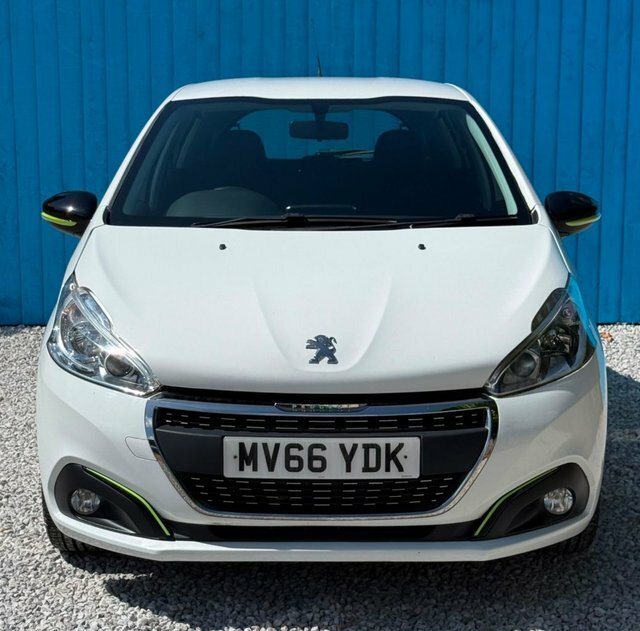 Peugeot 208 2016 1.2 Puretech Active Design Lime Hatchback White #2