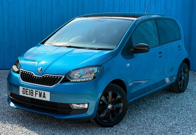 Skoda Citigo 2018 1.0 Mpi Colour Edition Hatchback M Blue