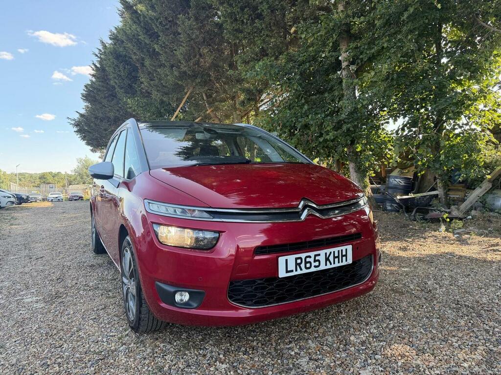 Citroen Grand C4 Picasso Mpv 1.6 Bluehdi Exclusive Euro 6 Ss 20156 Red