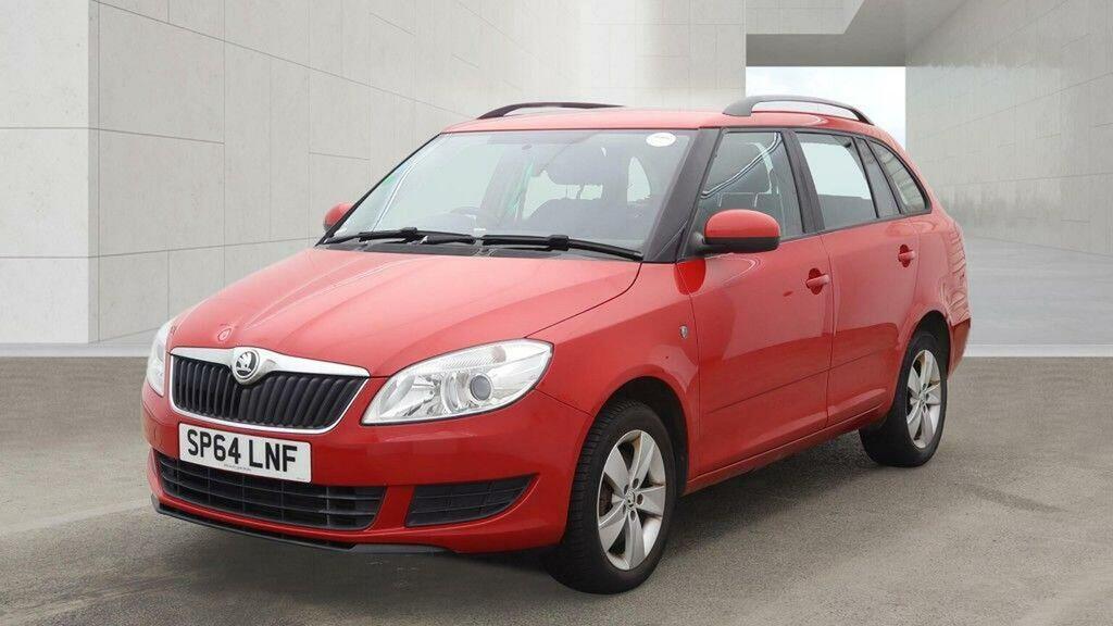 Skoda Fabia 1.6 Tdi Se Euro 5 Red #2