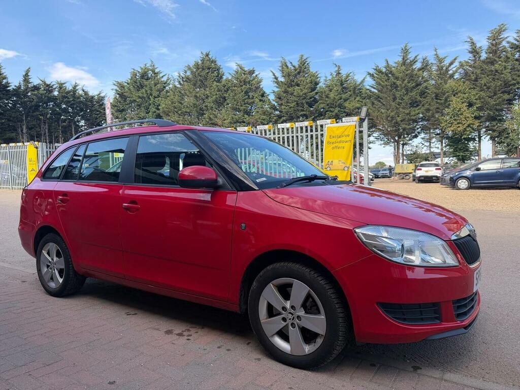Skoda Fabia Estate 1.6 Tdi Se Euro 5 201464 Red #5