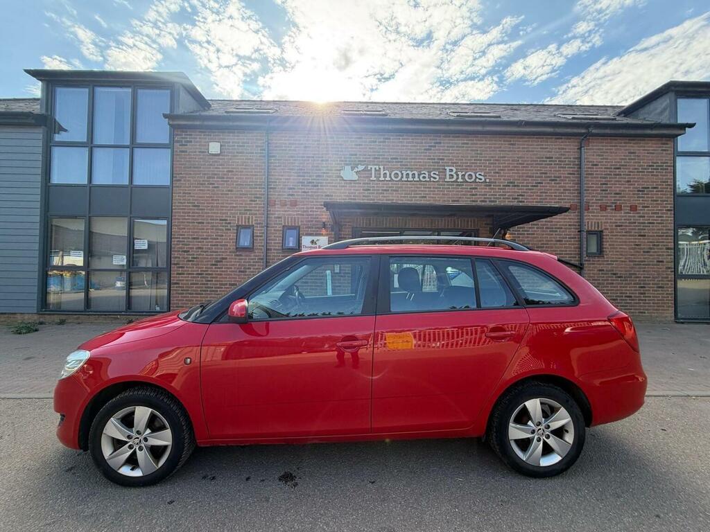 Skoda Fabia Estate 1.6 Tdi Se Euro 5 201464 Red #4