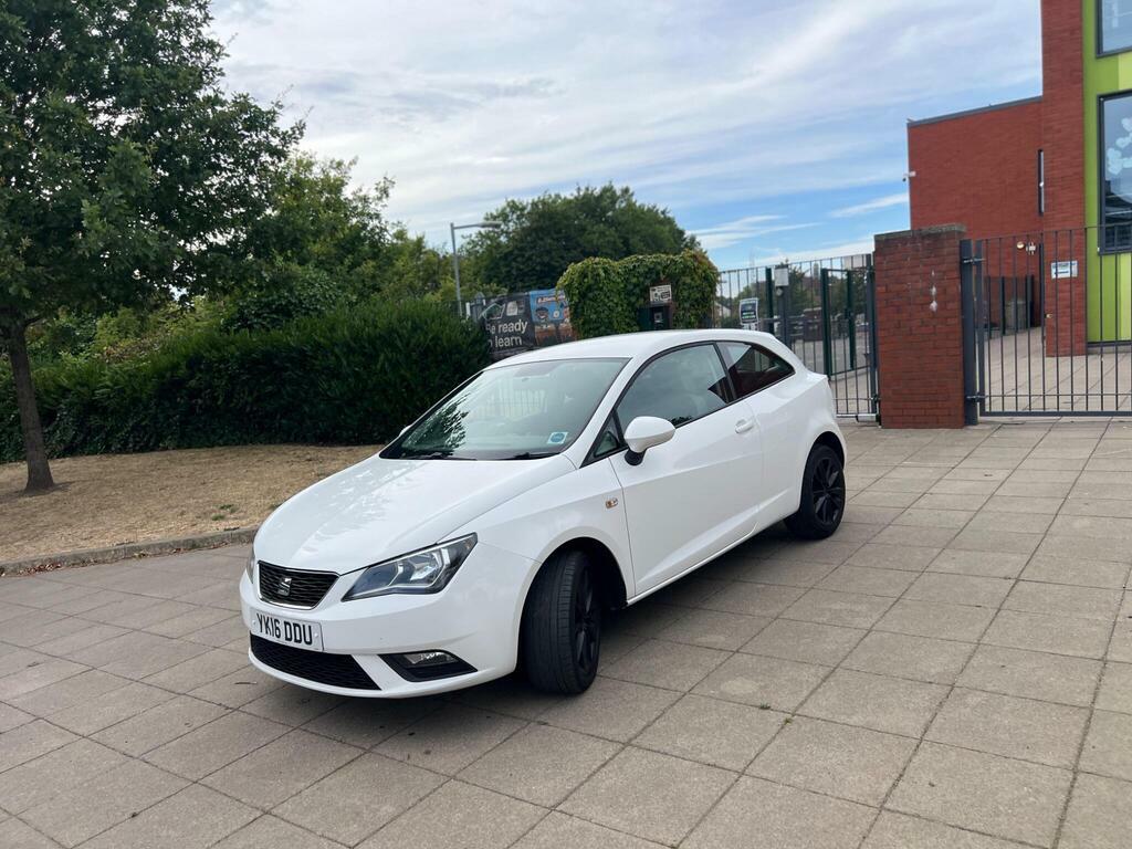 Seat Ibiza 1.0 Vista Sport Coupe Euro 6 YK16DDU White #5