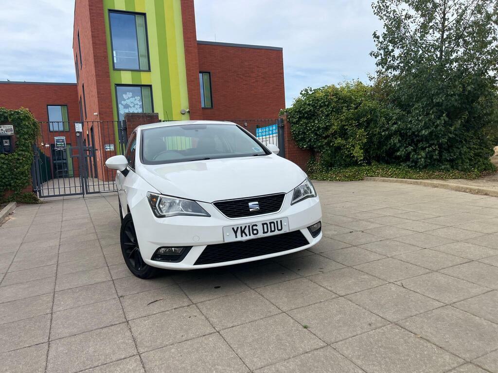Seat Ibiza 1.0 Vista Sport Coupe Euro 6 YK16DDU White #4