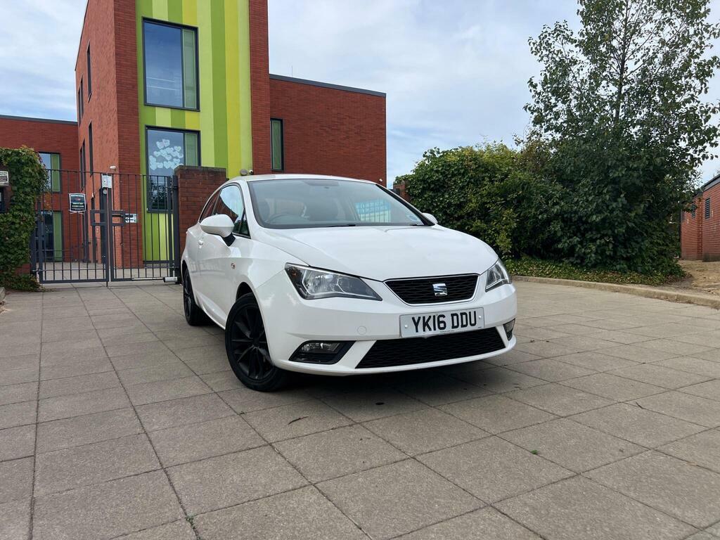 Seat Ibiza 1.0 Vista Sport Coupe Euro 6 YK16DDU White