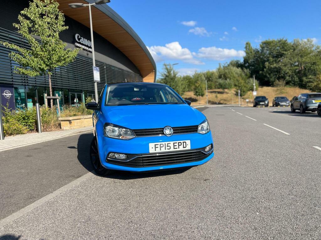 Volkswagen Polo 1.0 Bluemotion Tech Se Design Euro 6 S S Blue #3