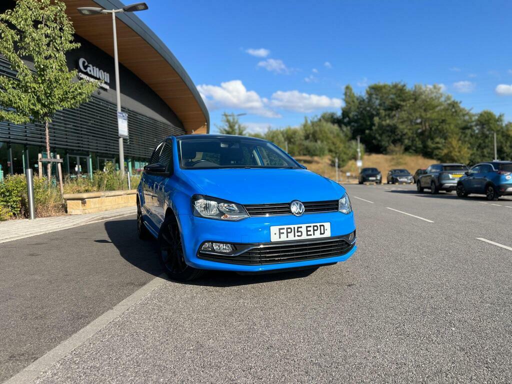 Volkswagen Polo 1.0 Bluemotion Tech Se Design Euro 6 S S Blue