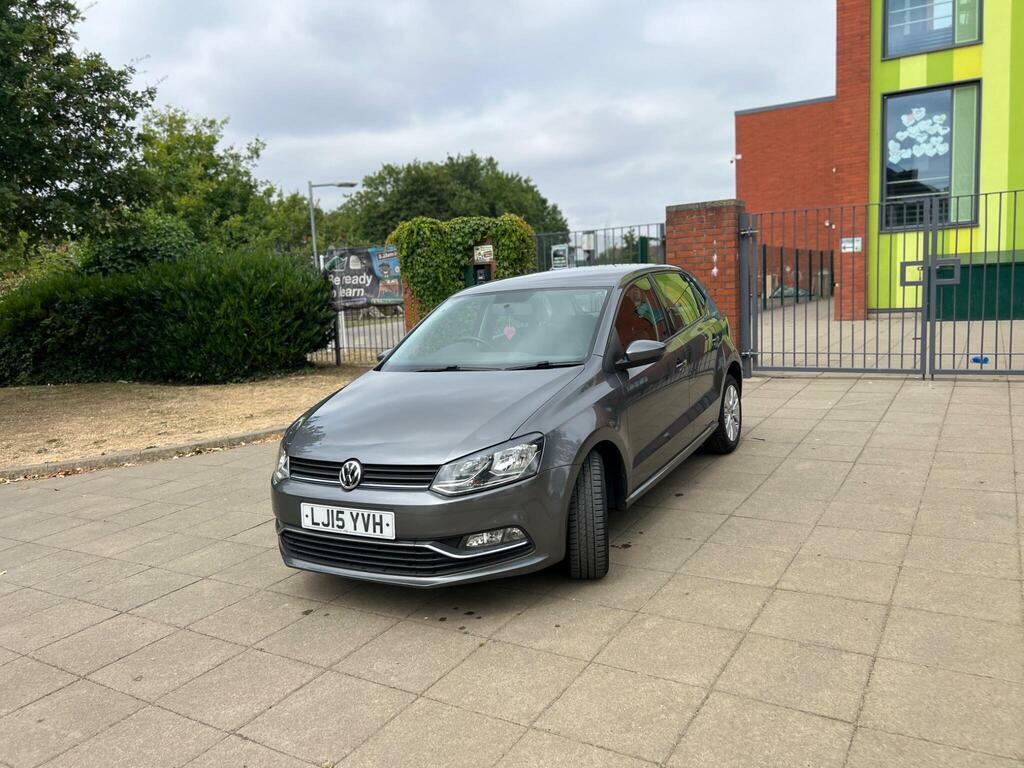 Volkswagen Polo 1.0 Bluemotion Tech Se Euro 6 S S LJ15YVH Grey #3
