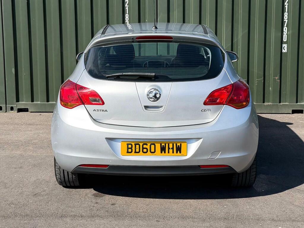 Vauxhall Astra Exclusiv BD60WHW Silver #5
