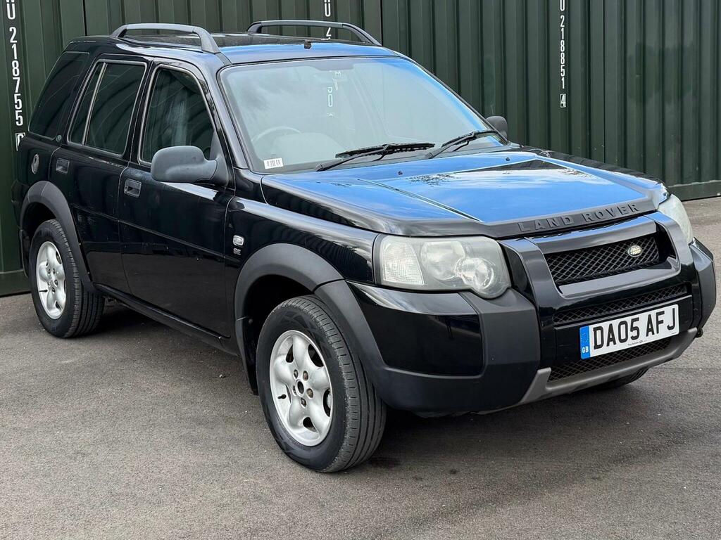 Land Rover Freelander 2.0 Td4 Se Station Wagon Black