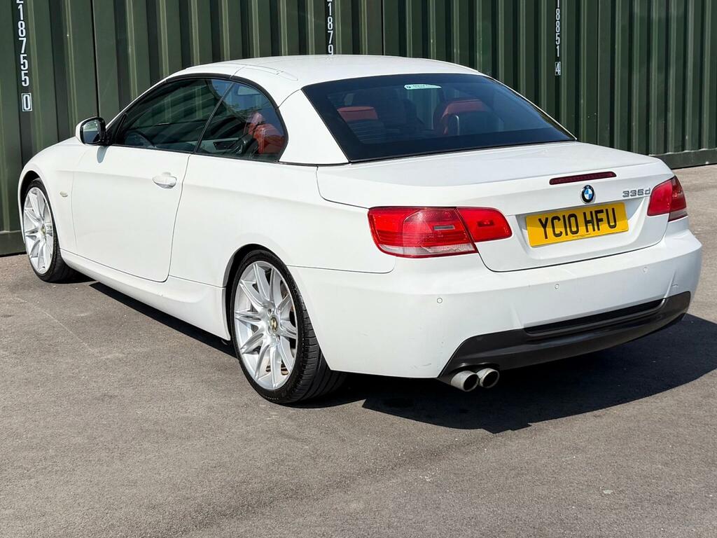 BMW 3 Series Convertible 3.0 325I M Sport Convertible 201010 Black #4