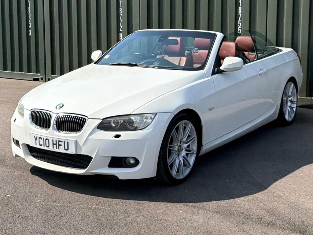 BMW 3 Series Convertible 3.0 325I M Sport Convertible 201010 Black #3