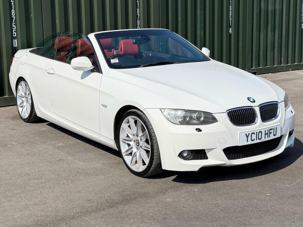 BMW 3 Series Convertible 3.0 325I M Sport Convertible 201010 Black #1