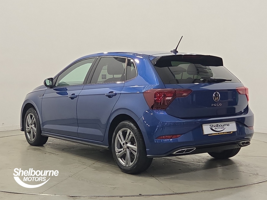 Volkswagen Polo Polo 1.0 Tsi R-line Hatchback Dsg Euro KSZ4185 Blue #2