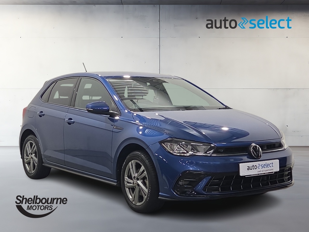 Volkswagen Polo Polo 1.0 Tsi R-line Hatchback Dsg Euro KSZ4185 Blue