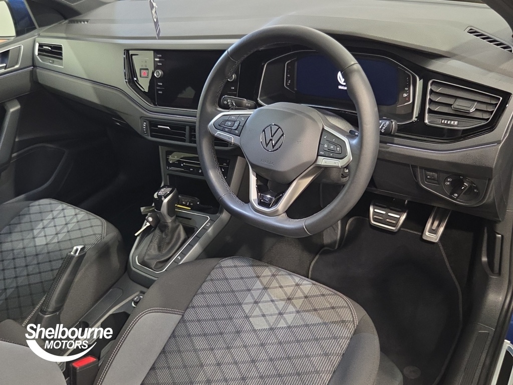 Volkswagen Polo Polo 1.0 Tsi R-line Hatchback Dsg Euro KSZ4185 Blue #4