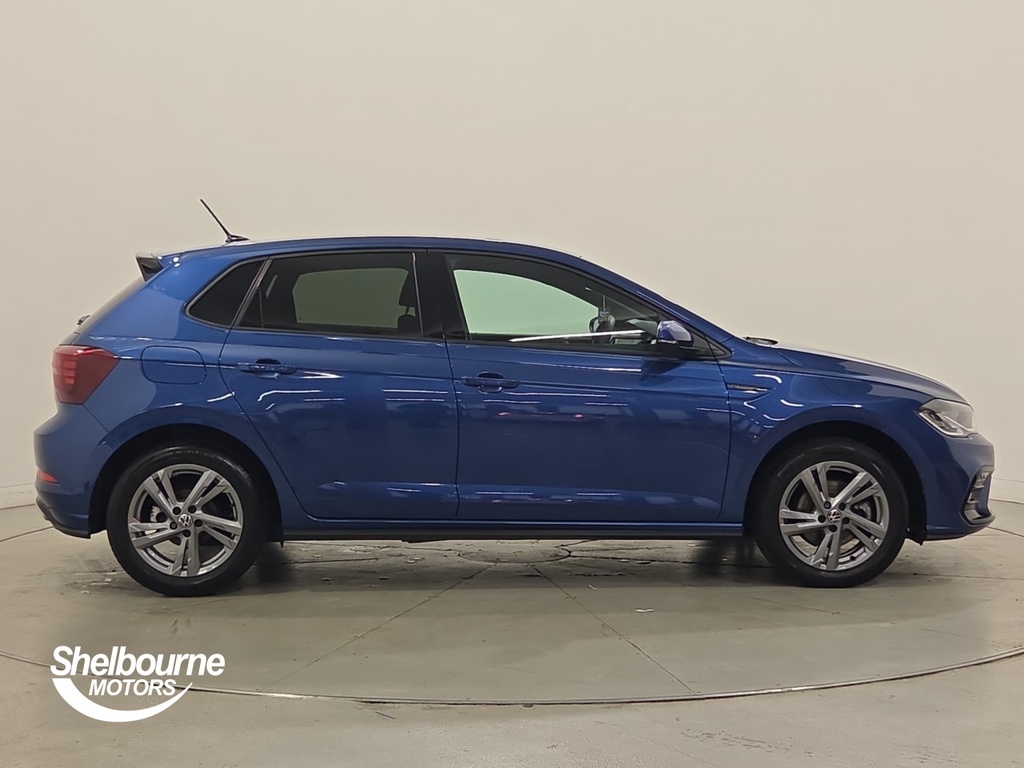 Volkswagen Polo Polo 1.0 Tsi R-line Hatchback Dsg Euro KSZ4185 Blue #3