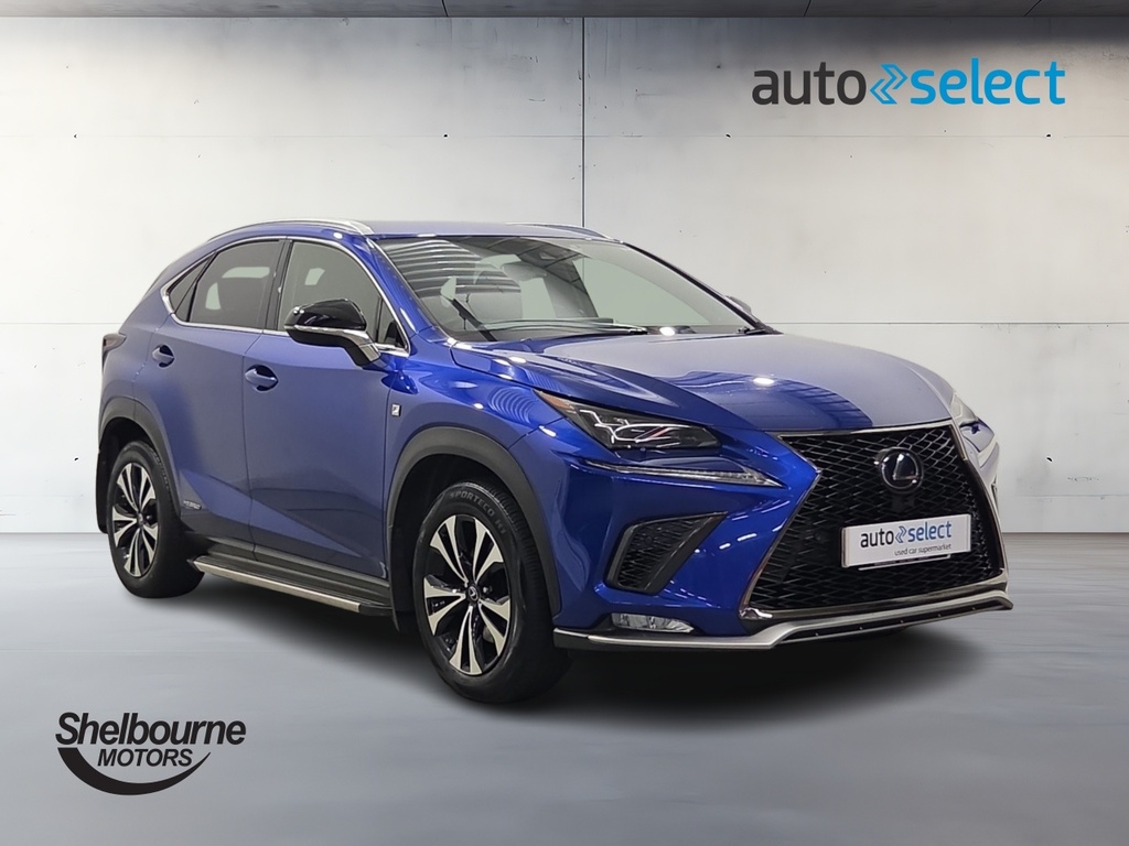 Lexus NX Nx 2.5 300H Gpf F Sport Suv Hybrid E-cv XHZ4909 Blue