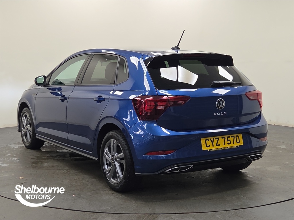 Volkswagen Polo Polo 1.0 Tsi R-line Hatchback Eu CYZ7570 Blue #2