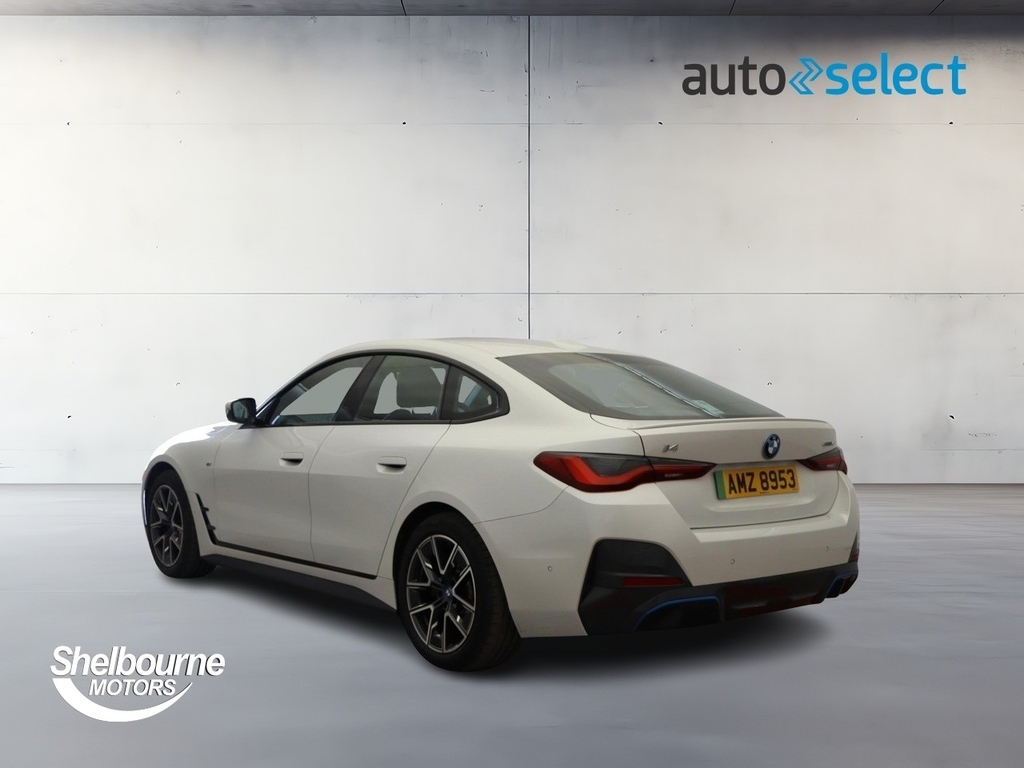 BMW i4 I4 40 83.9Kwh M Sport Gran Coupe AMZ8953 White #2