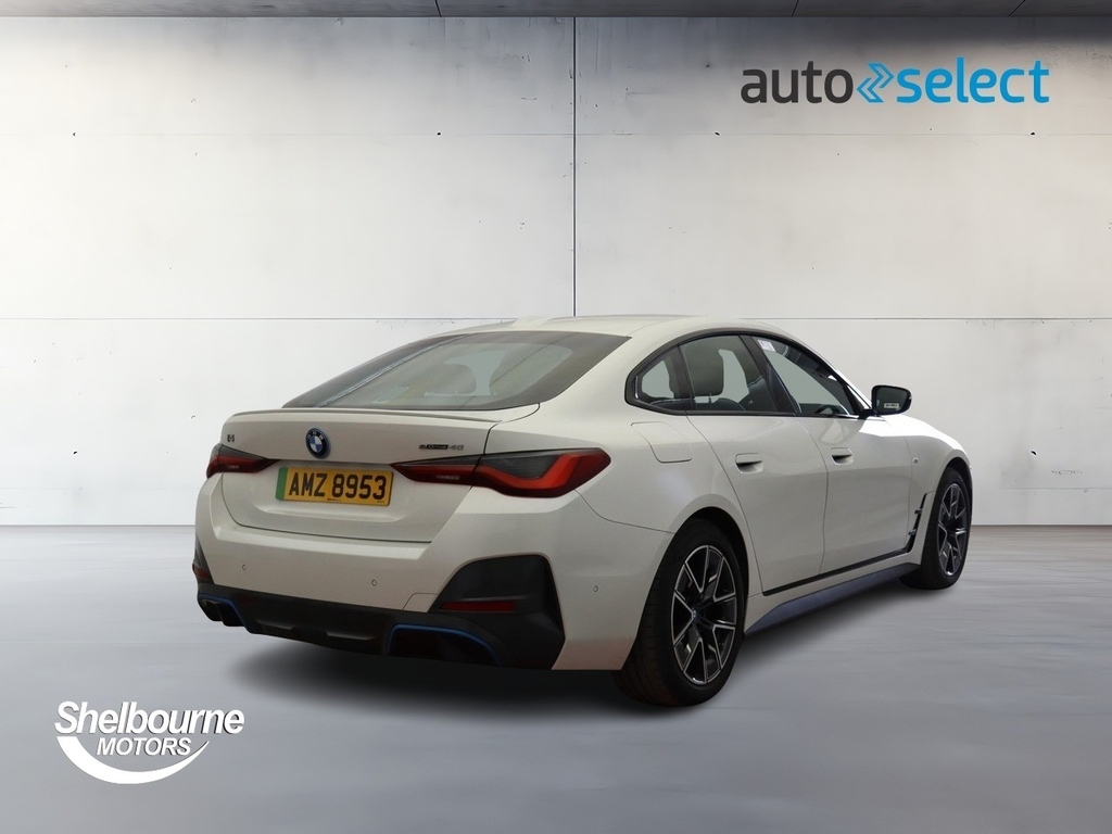 BMW i4 I4 40 83.9Kwh M Sport Gran Coupe AMZ8953 White #3