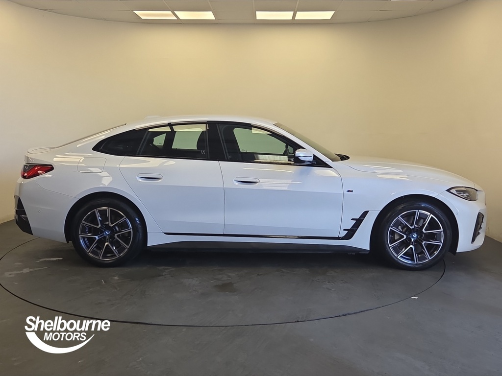 BMW i4 I4 40 83.9Kwh M Sport Gran Coupe AMZ8526 White #3