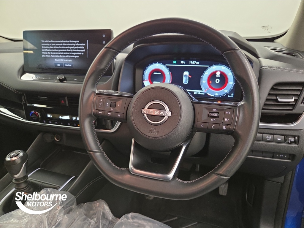 Nissan Qashqai Qashqai 1.3 Dig-t Mhev N-connecta Suv H MD23OTV Blue #4
