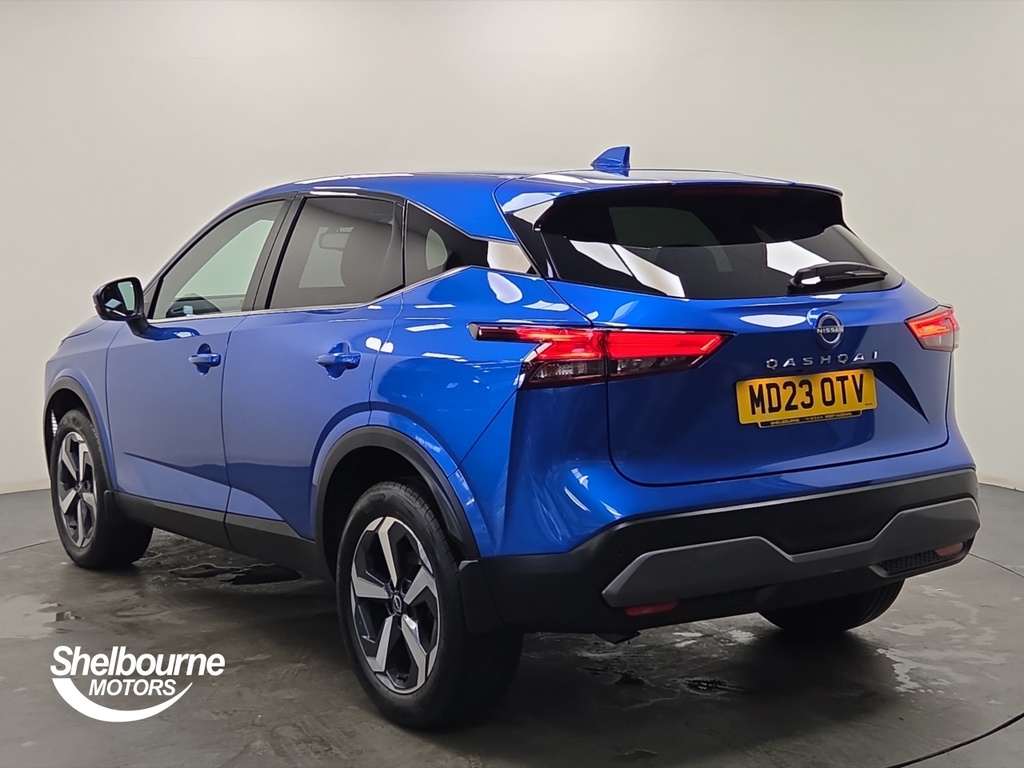 Nissan Qashqai Qashqai 1.3 Dig-t Mhev N-connecta Suv H MD23OTV Blue #2