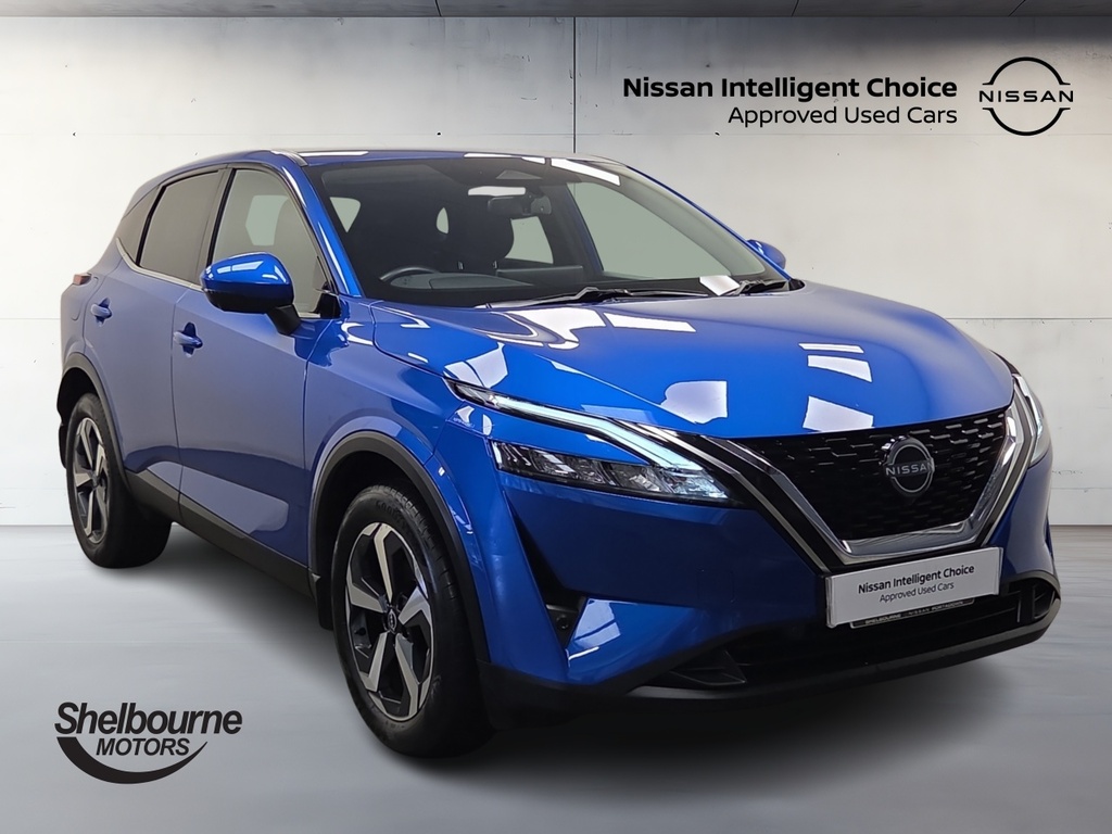 Nissan Qashqai Qashqai 1.3 Dig-t Mhev N-connecta Suv H MD23OTV Blue