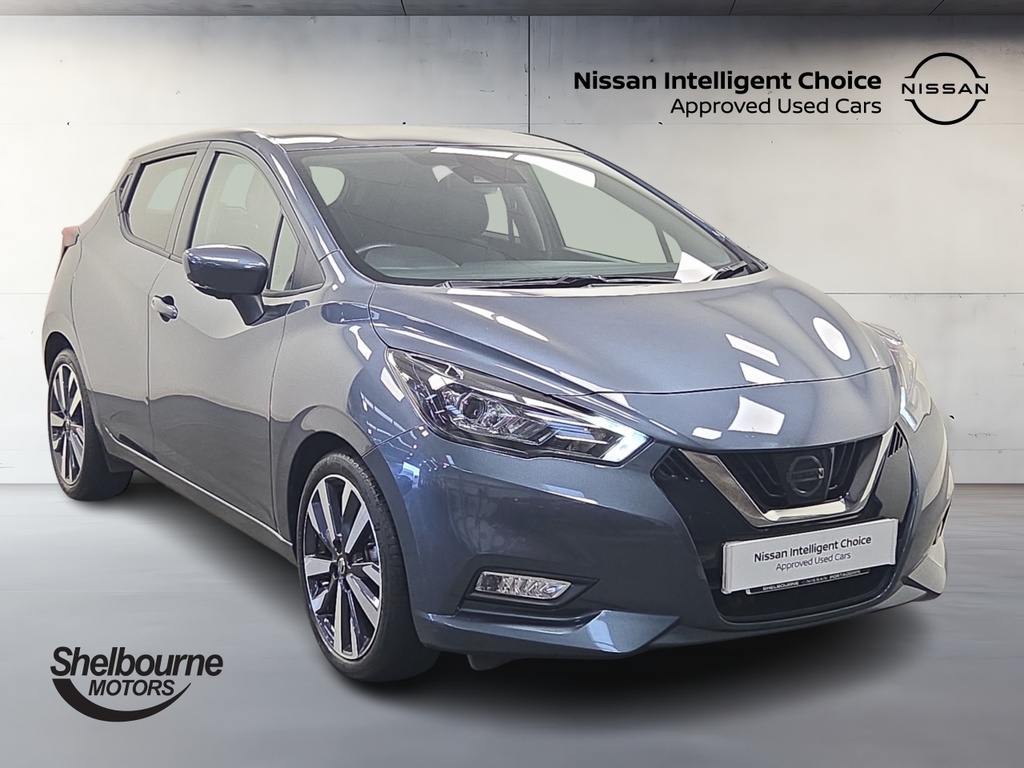 Nissan Micra Micra 1.0 Ig-t 92 Tekna Hatchback Grey