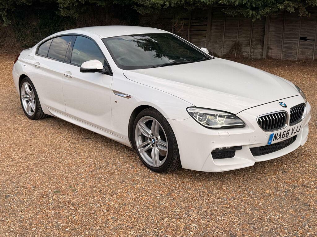 BMW 6 Series Gran Coupe 3.0 640D M Sport Euro 6 S S White